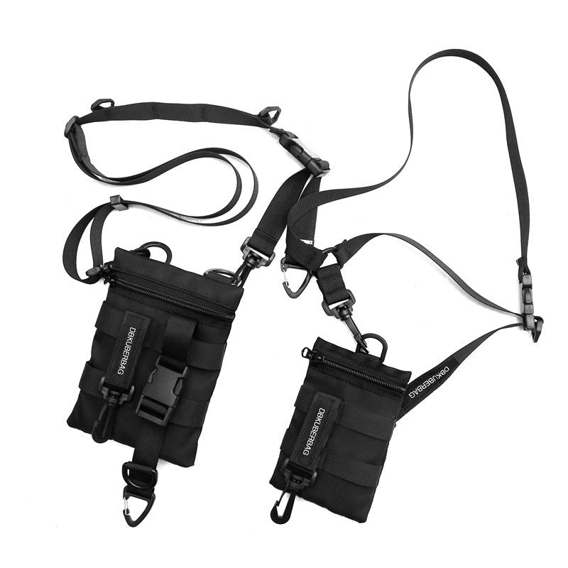 Crossbody Small Bag Nylon Tactical Belt Bag