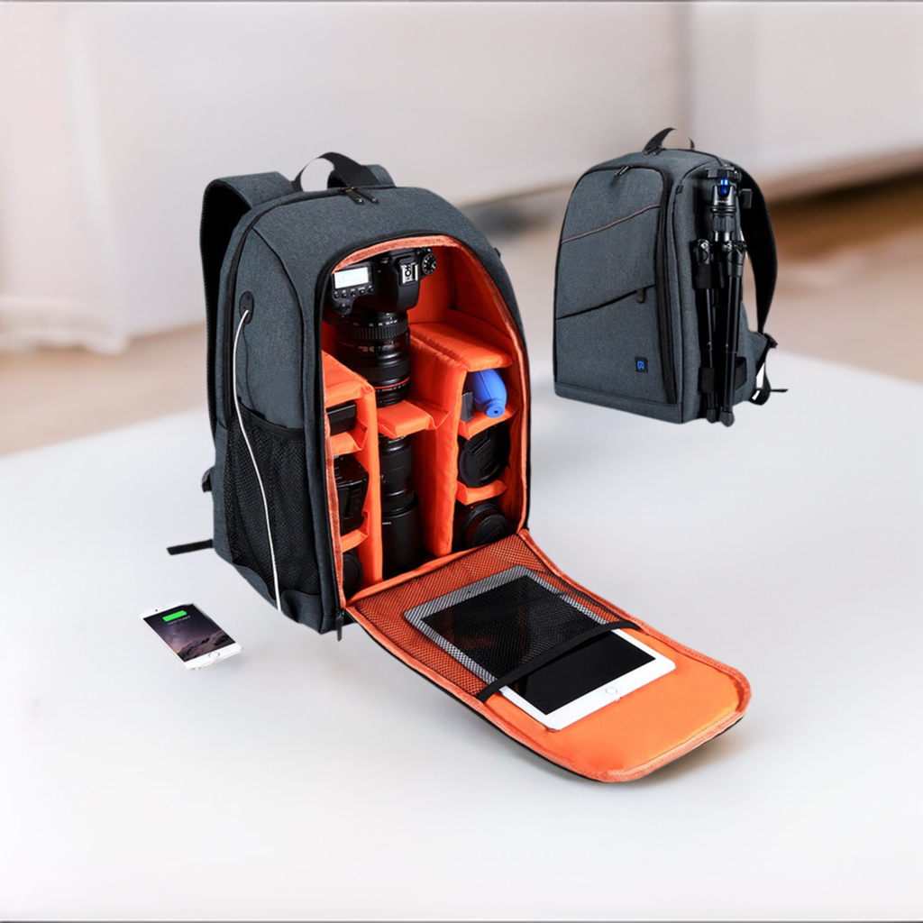 Camera backpack waterproof camera bag