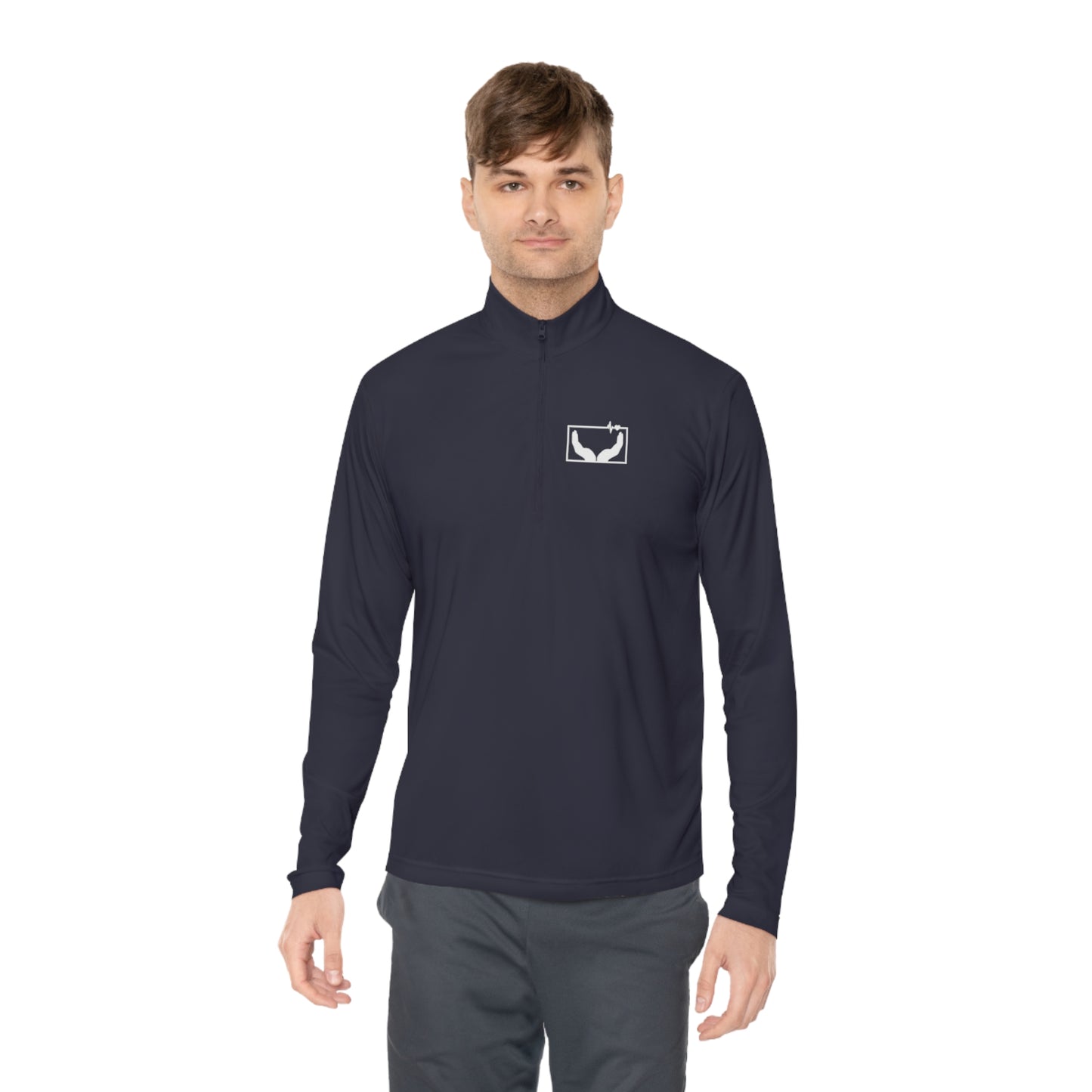 Solo Logo - Unisex Quarter-Zip Pullover