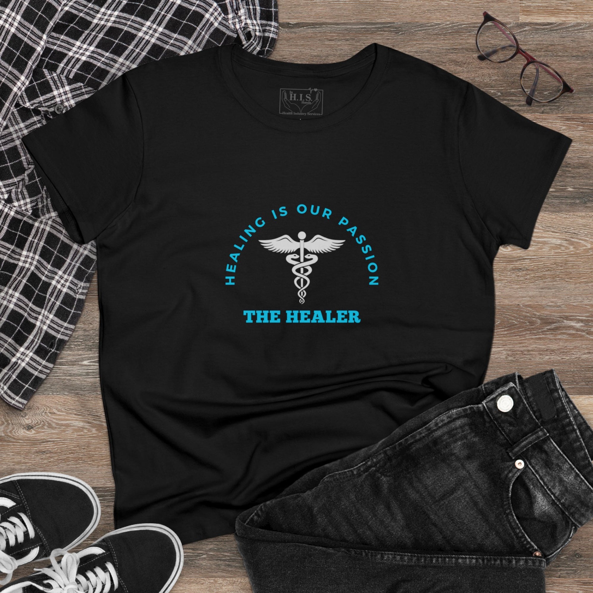 The Healer - Women's Midweight Cotton Tee