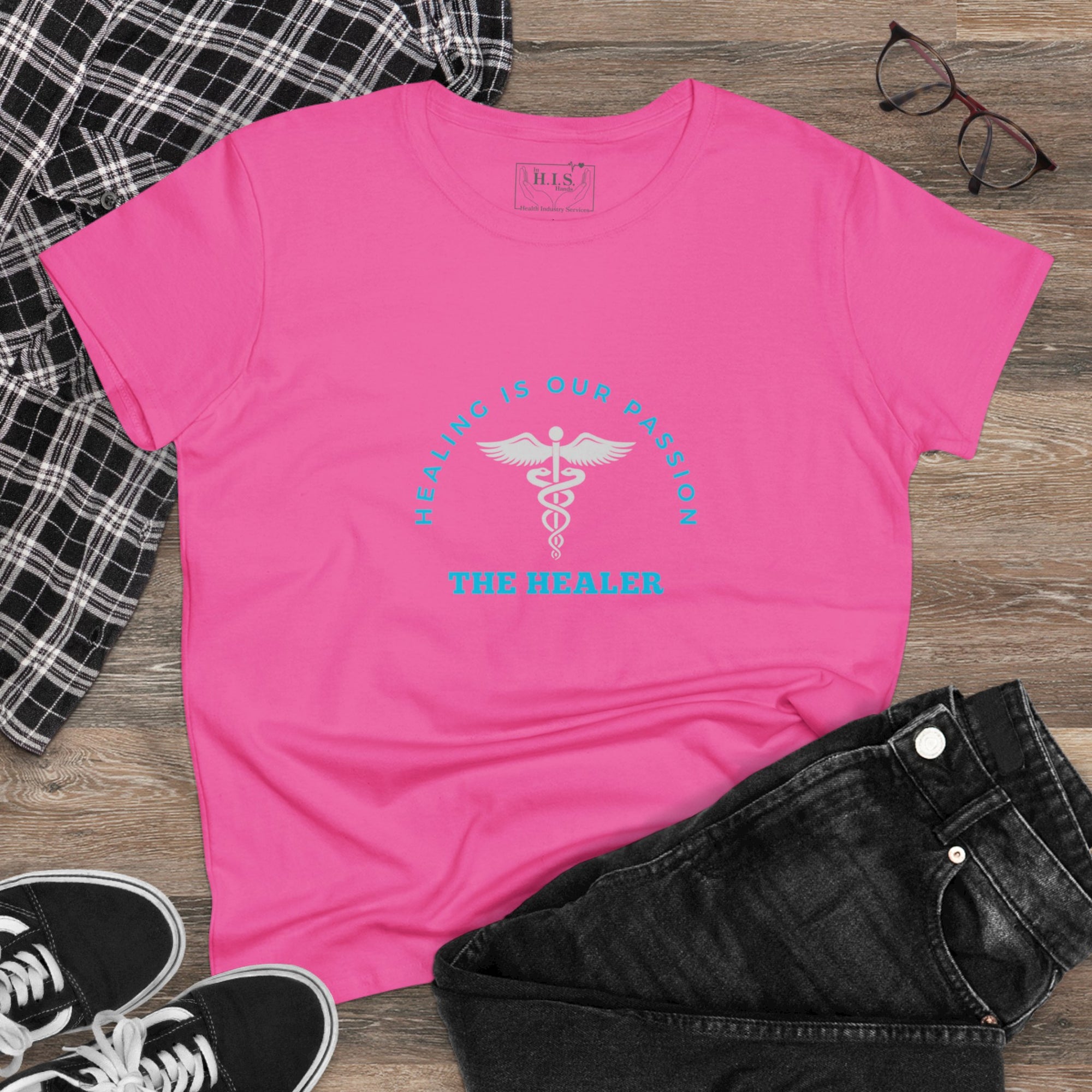 The Healer - Women's Midweight Cotton Tee