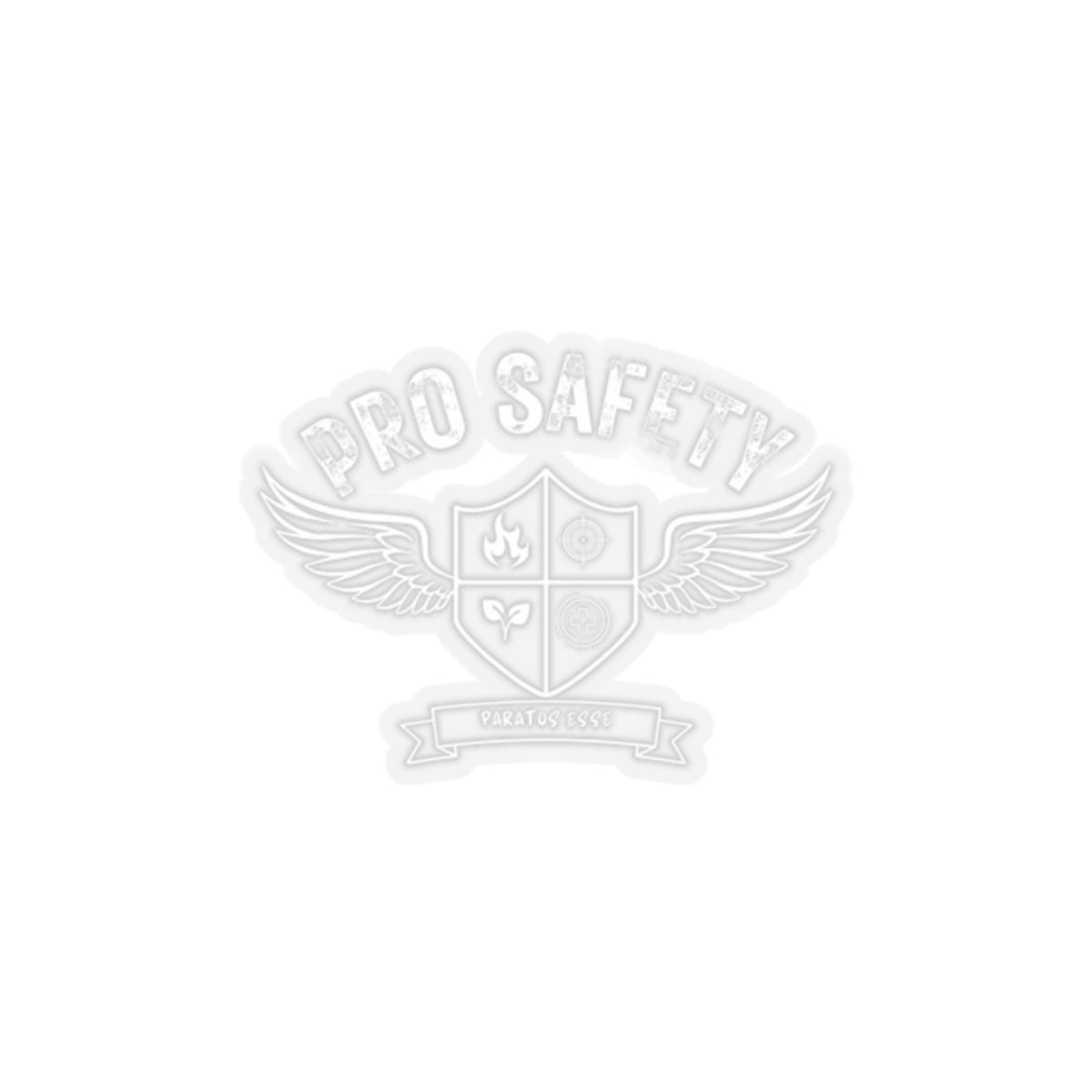 Pro Safety Shield - Kiss-Cut Stickers