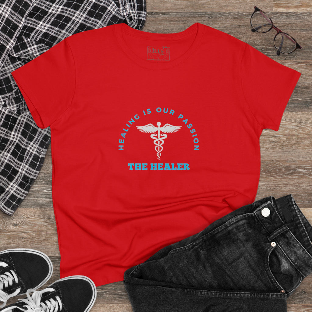 The Healer - Women's Midweight Cotton Tee