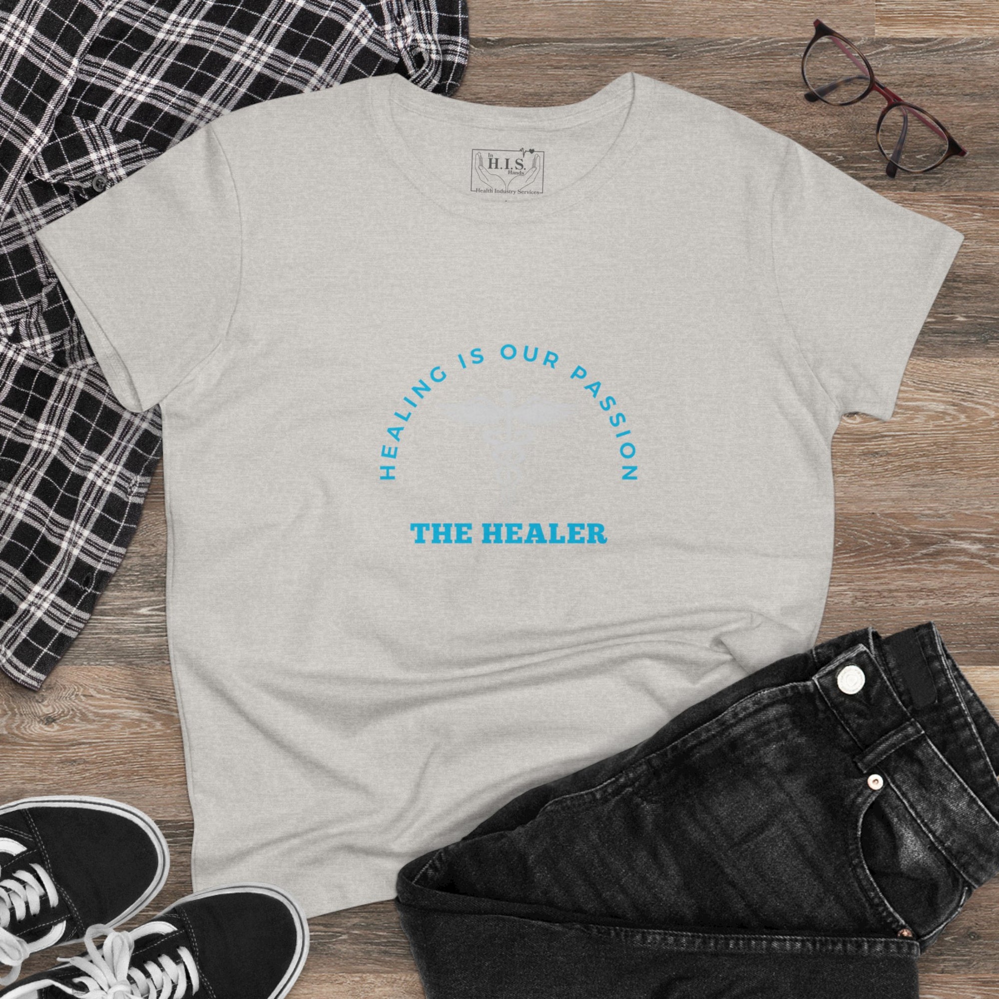 The Healer - Women's Midweight Cotton Tee