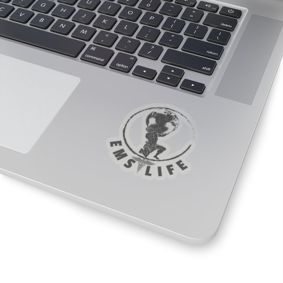 EMS Life Atlas Icon Black - Kiss-Cut Stickers