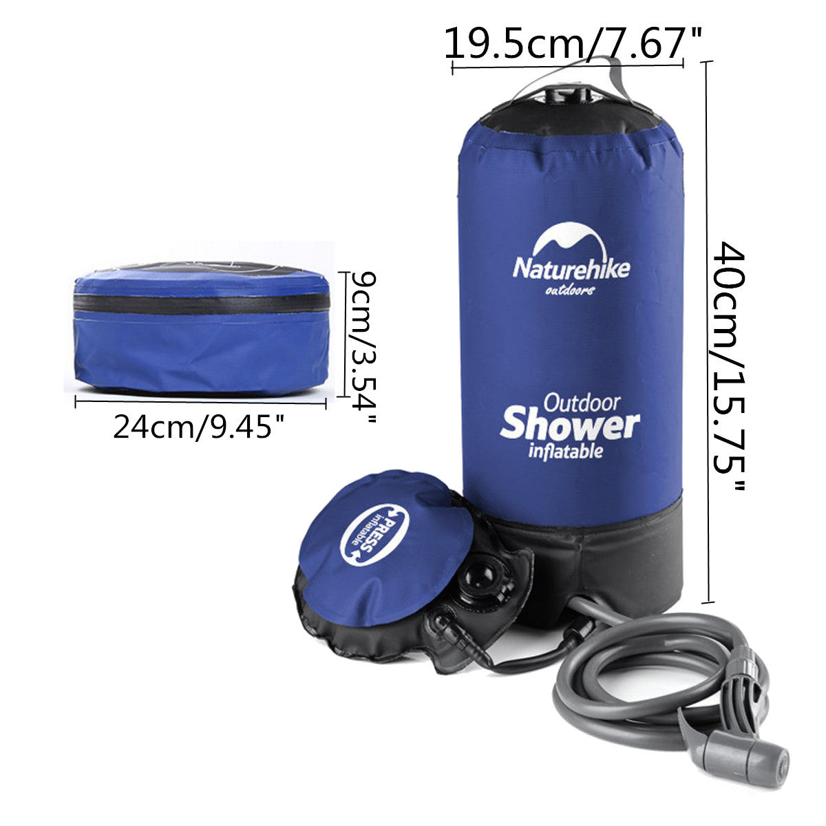 Outdoor Inflatable Shower Bag