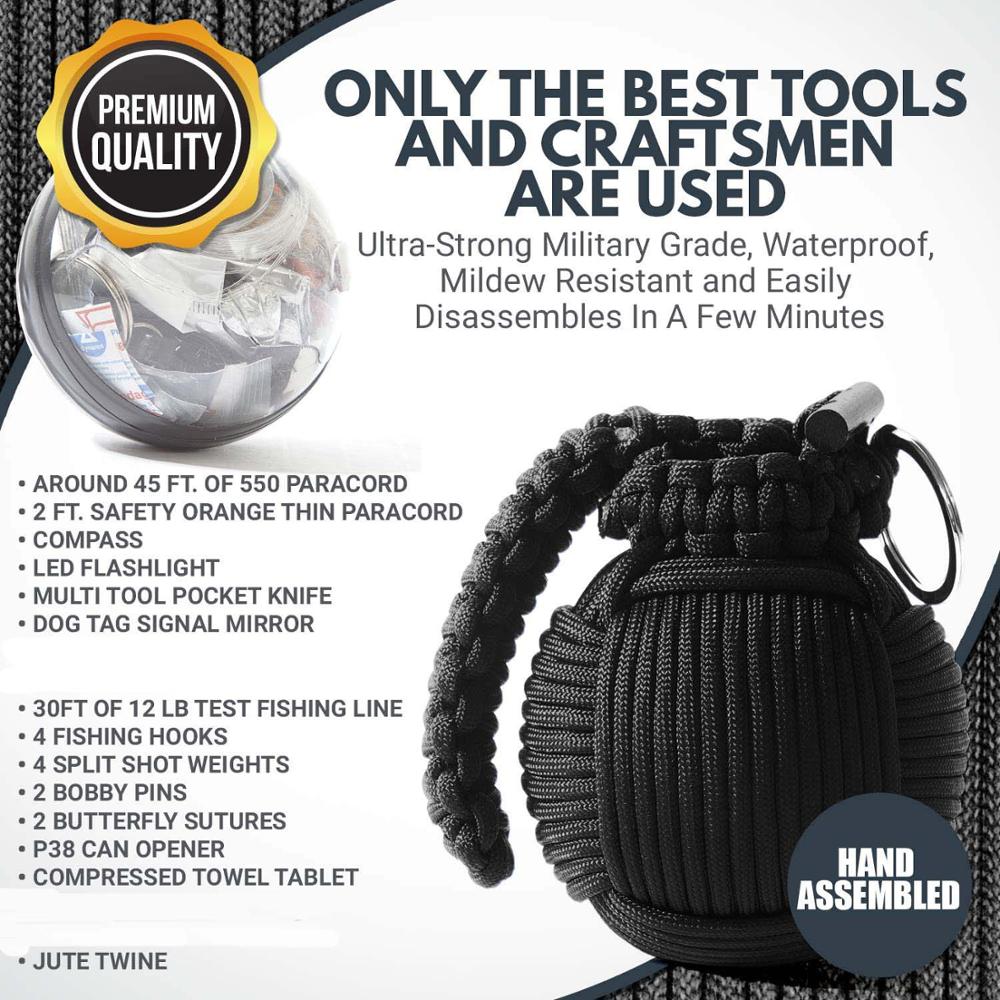 Outdoor Survival Grenade Kit