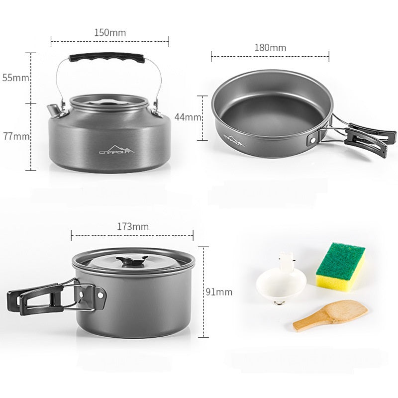 Outdoor Portable Cookware Set