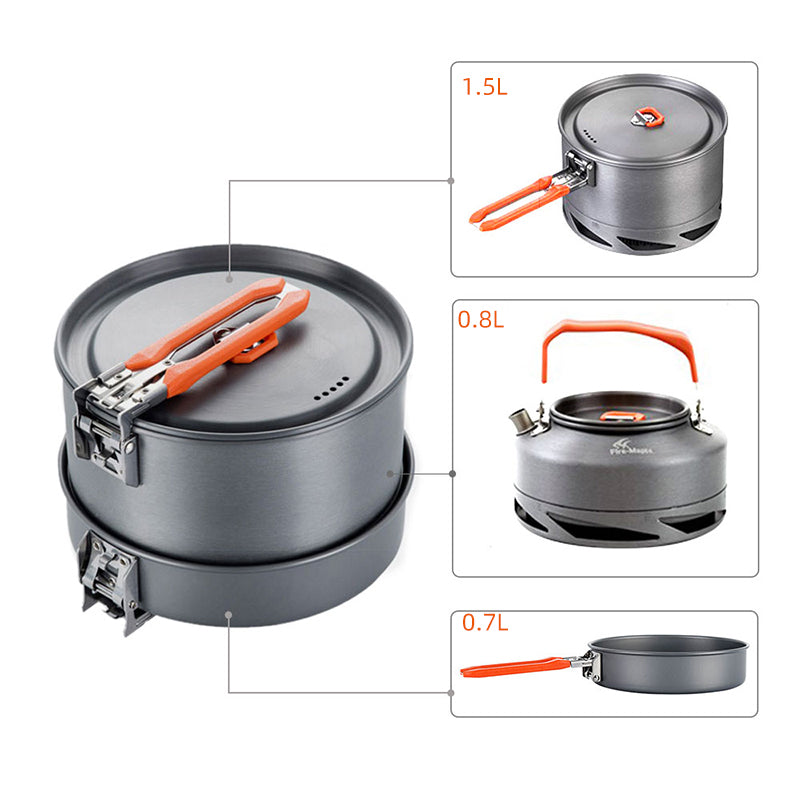 Outdoor Portable Camping Cookware Set