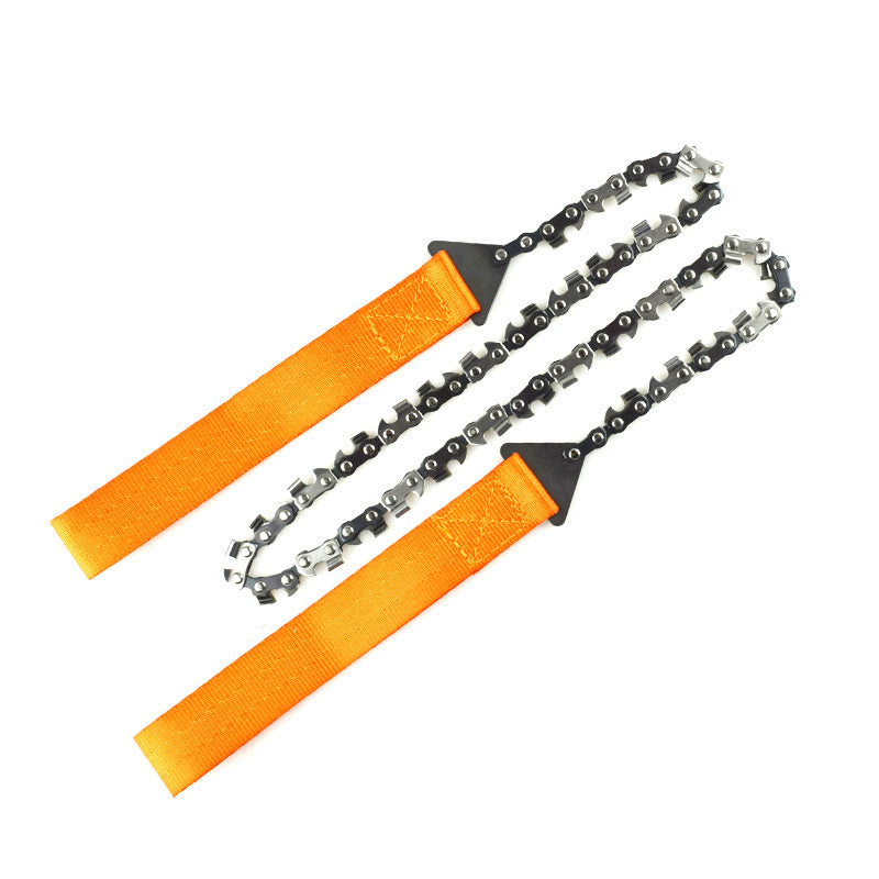 Camouflage Pull Strap Hand Chain Saw Outdoor