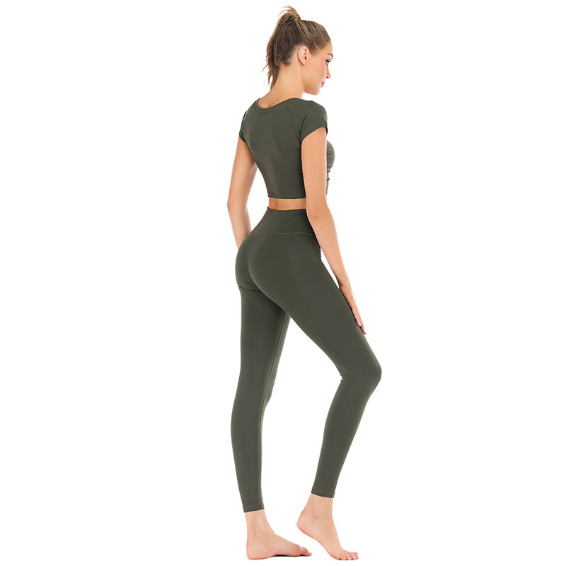 Nylon Yoga Outfit