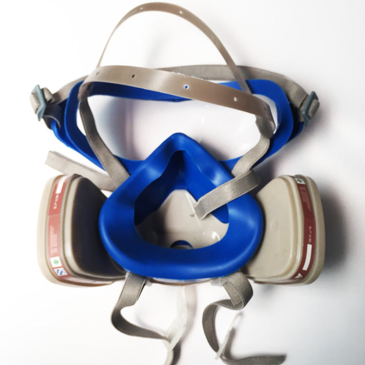 Outdoor Dual Respirator Mask With Goggles