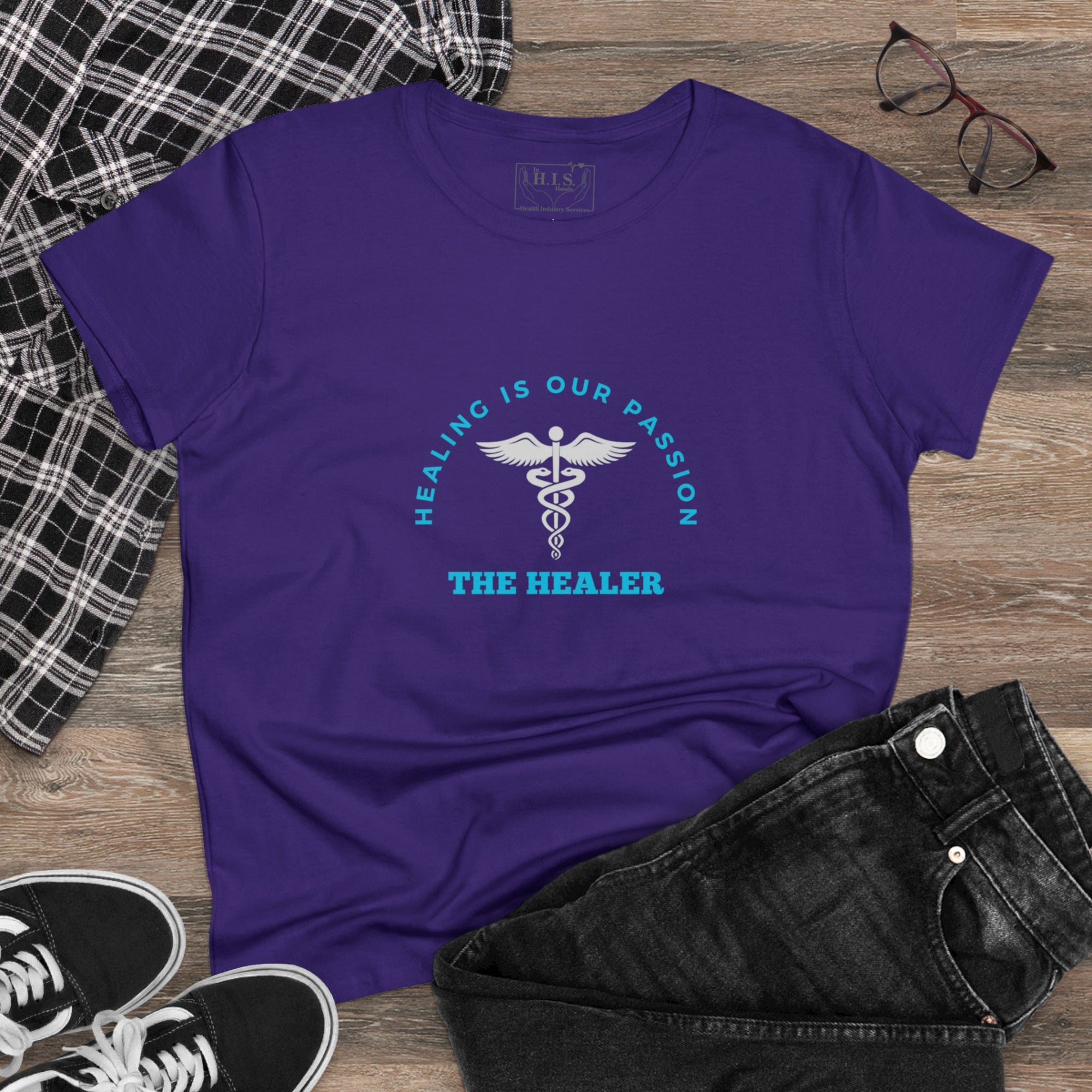 The Healer - Women's Midweight Cotton Tee