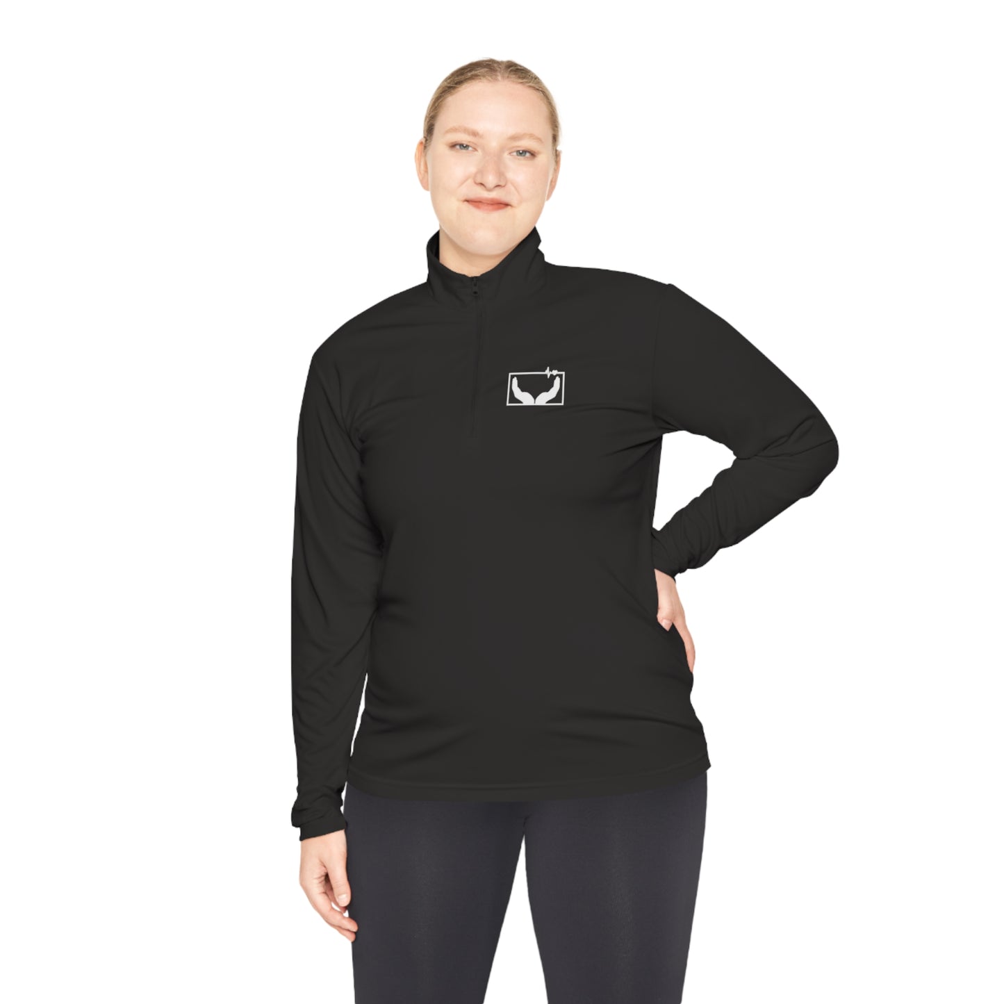 Solo Logo - Unisex Quarter-Zip Pullover