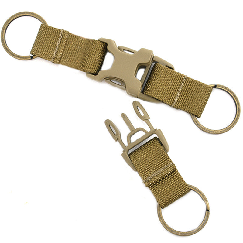 Outdoor multifunctional hanging buckle