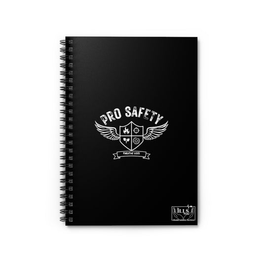 Pro Safety - Spiral Notebook - Ruled Line