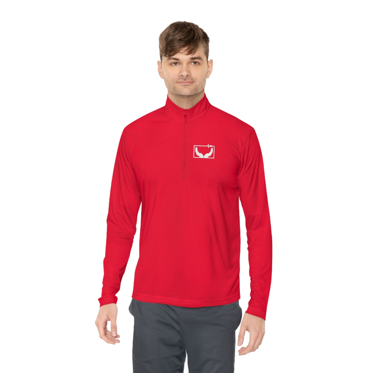 Solo Logo - Unisex Quarter-Zip Pullover