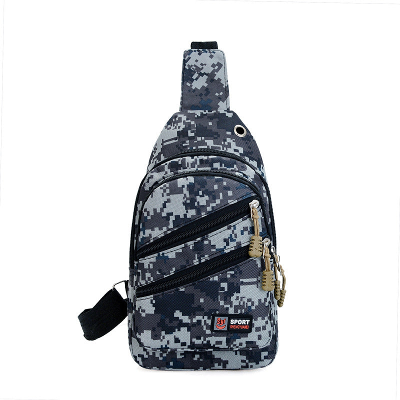 Camouflage Crossbody Messenger Bag