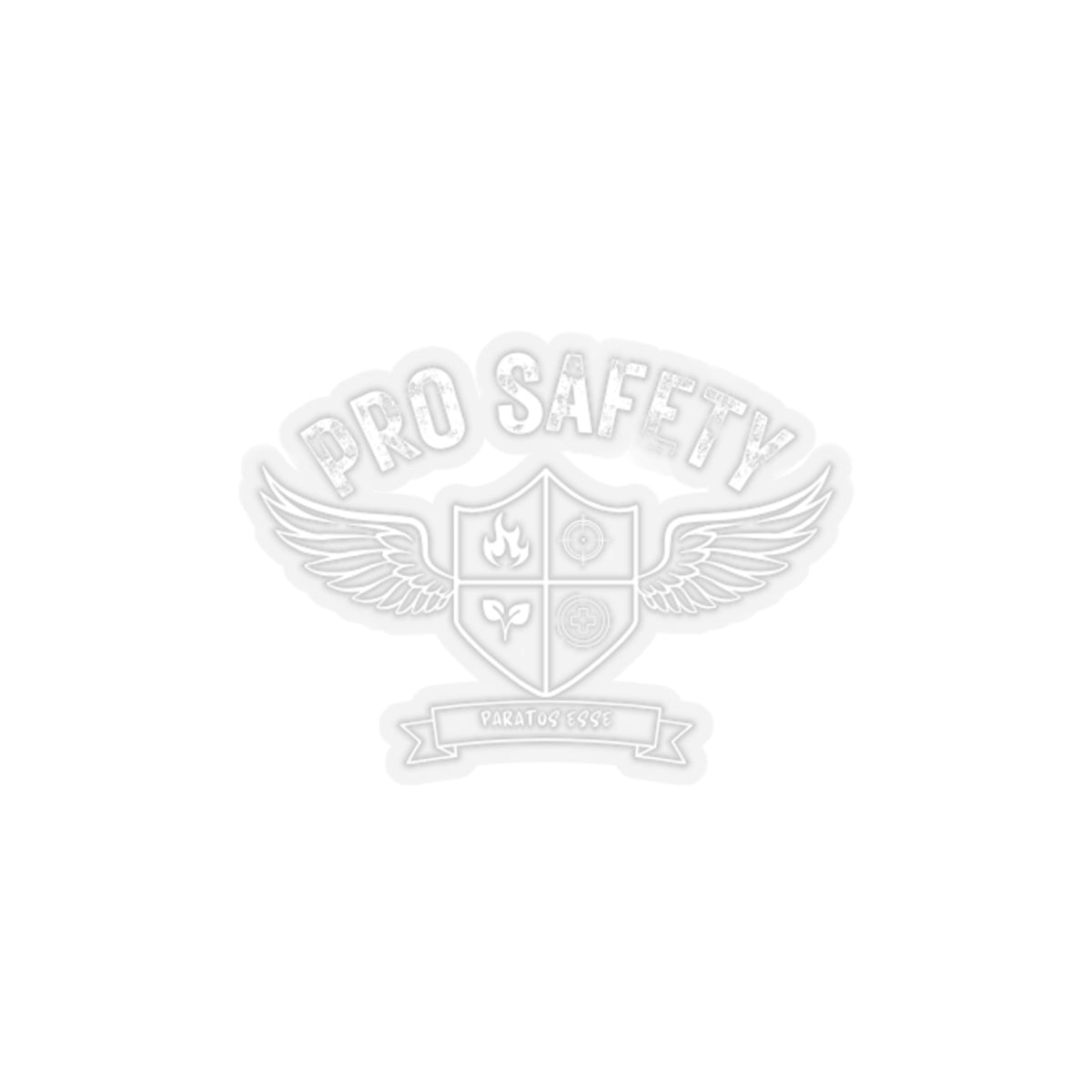 Pro Safety Shield - Kiss-Cut Stickers