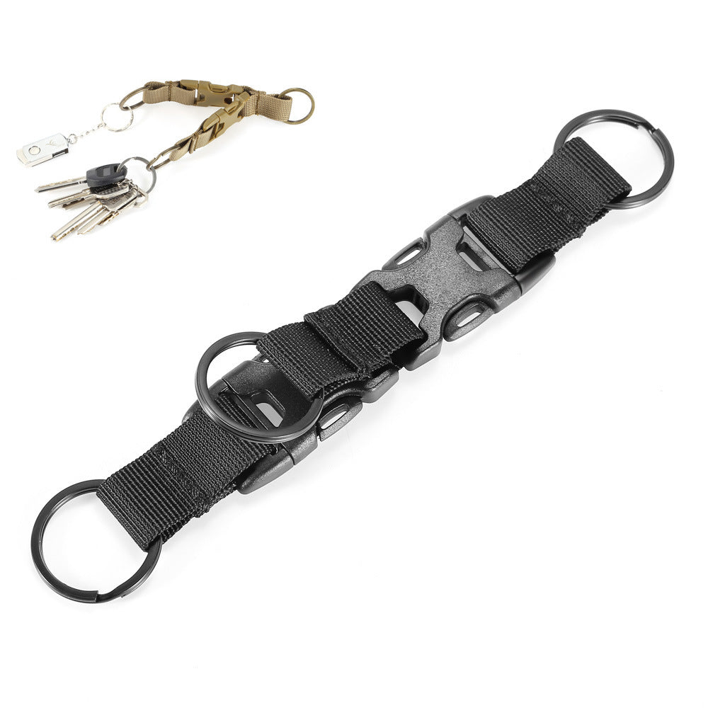 Outdoor multifunctional hanging buckle