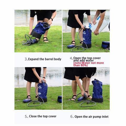Outdoor Inflatable Shower Bag