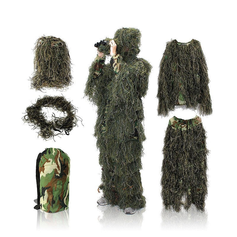 Outdoor Tactical Camouflage Ghillie Suit