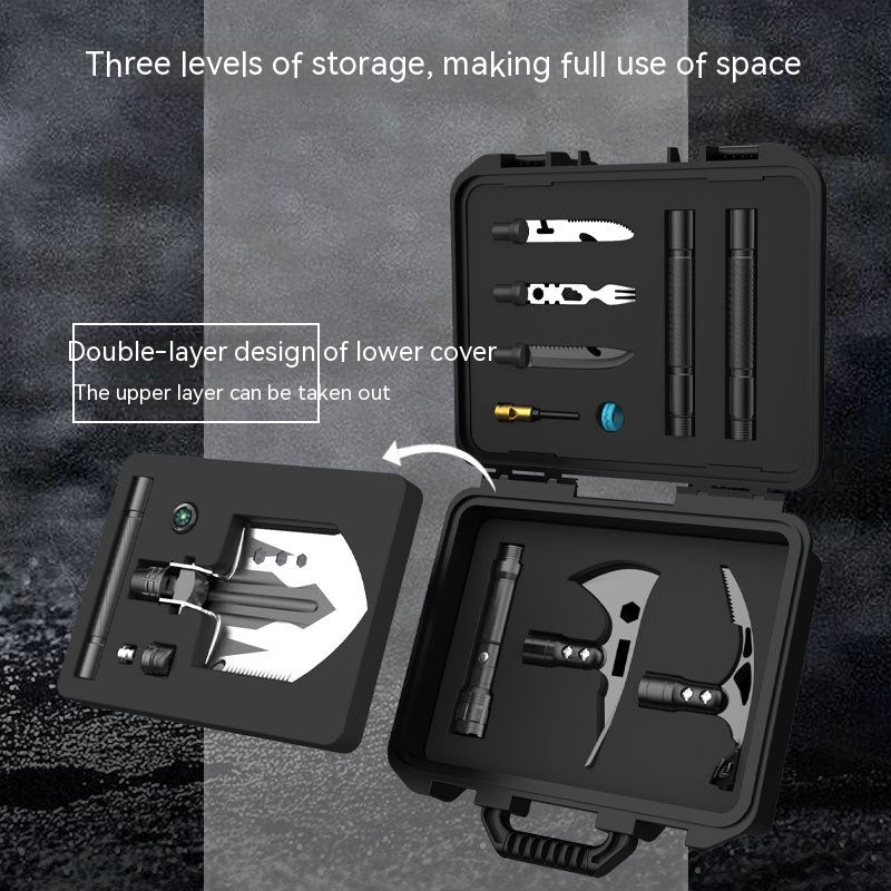 Emergency Camping Multifunctional Shovel Set