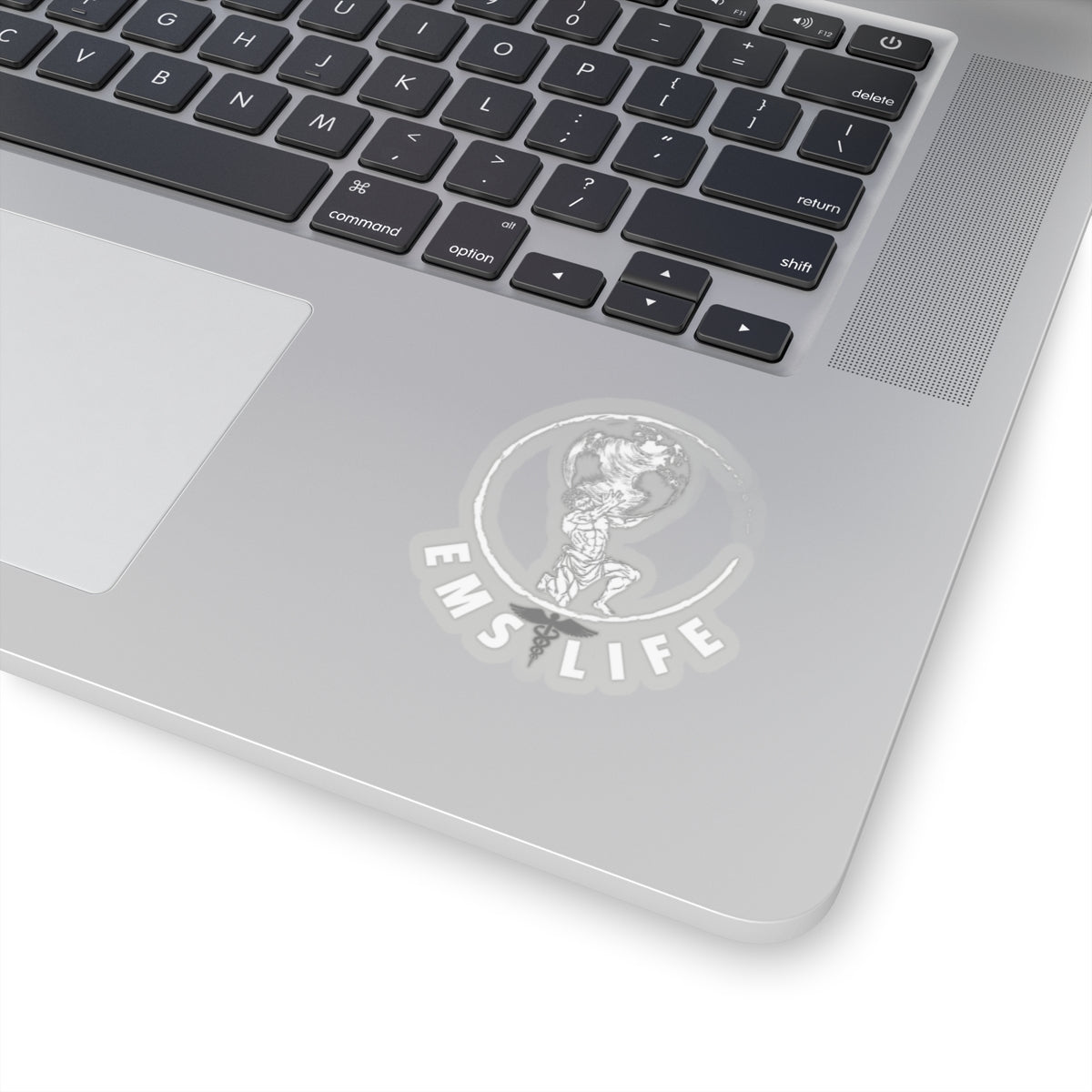 EMS Life Atlas Icon White Kiss-Cut Stickers