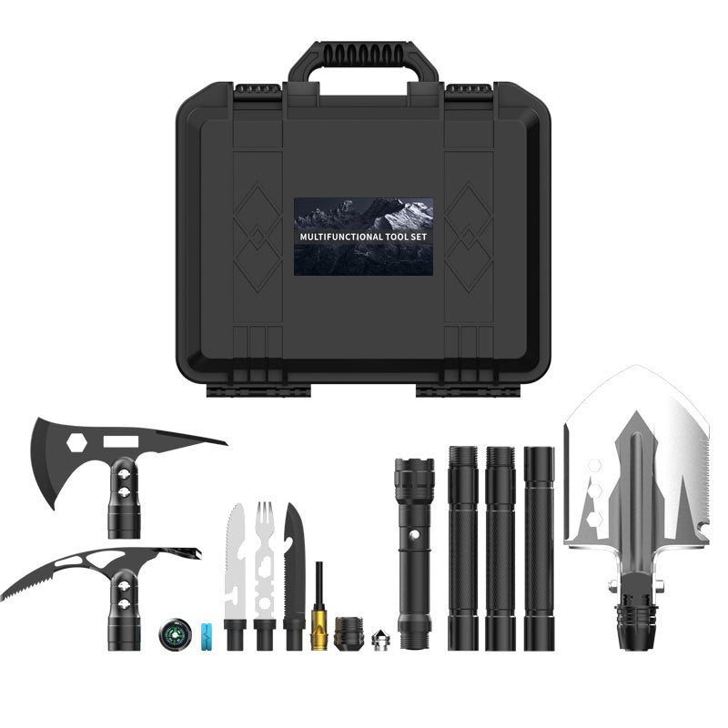 Emergency Camping Multifunctional Shovel Set