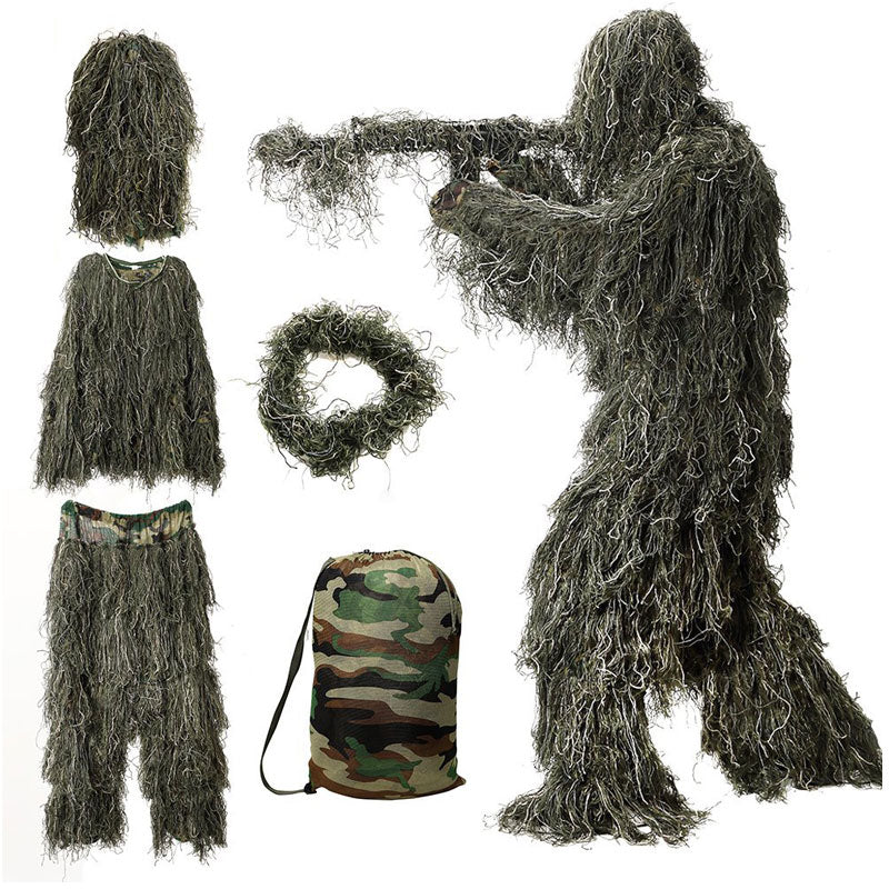 Outdoor Tactical Camouflage Ghillie Suit