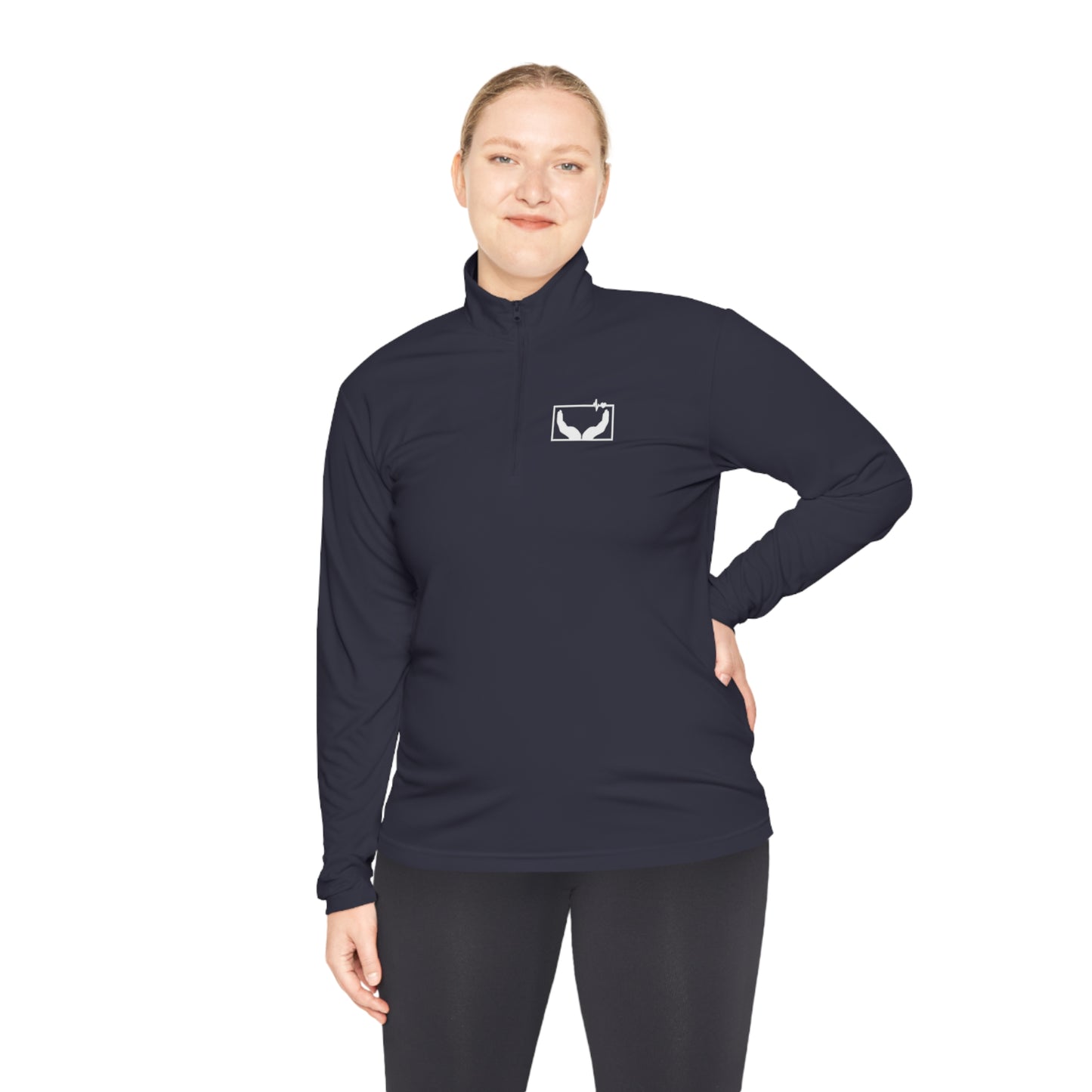 Solo Logo - Unisex Quarter-Zip Pullover