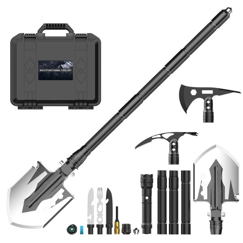Emergency Camping Multifunctional Shovel Set