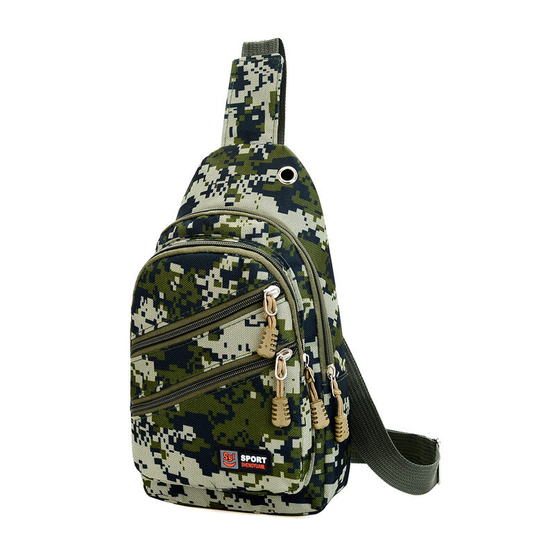 Camouflage Crossbody Messenger Bag