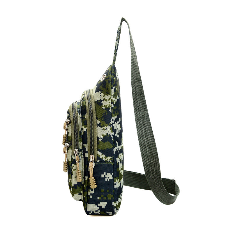 Camouflage Crossbody Messenger Bag