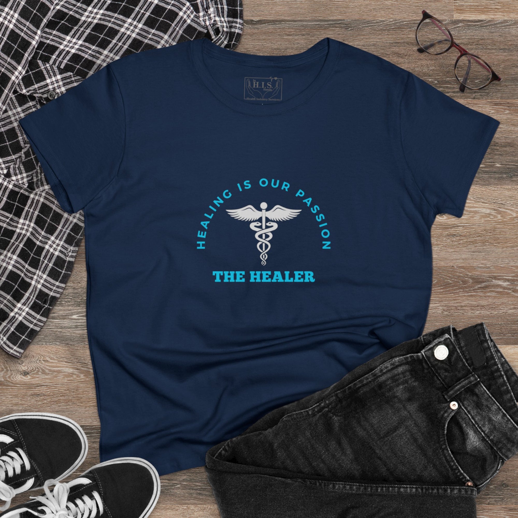 The Healer - Women's Midweight Cotton Tee