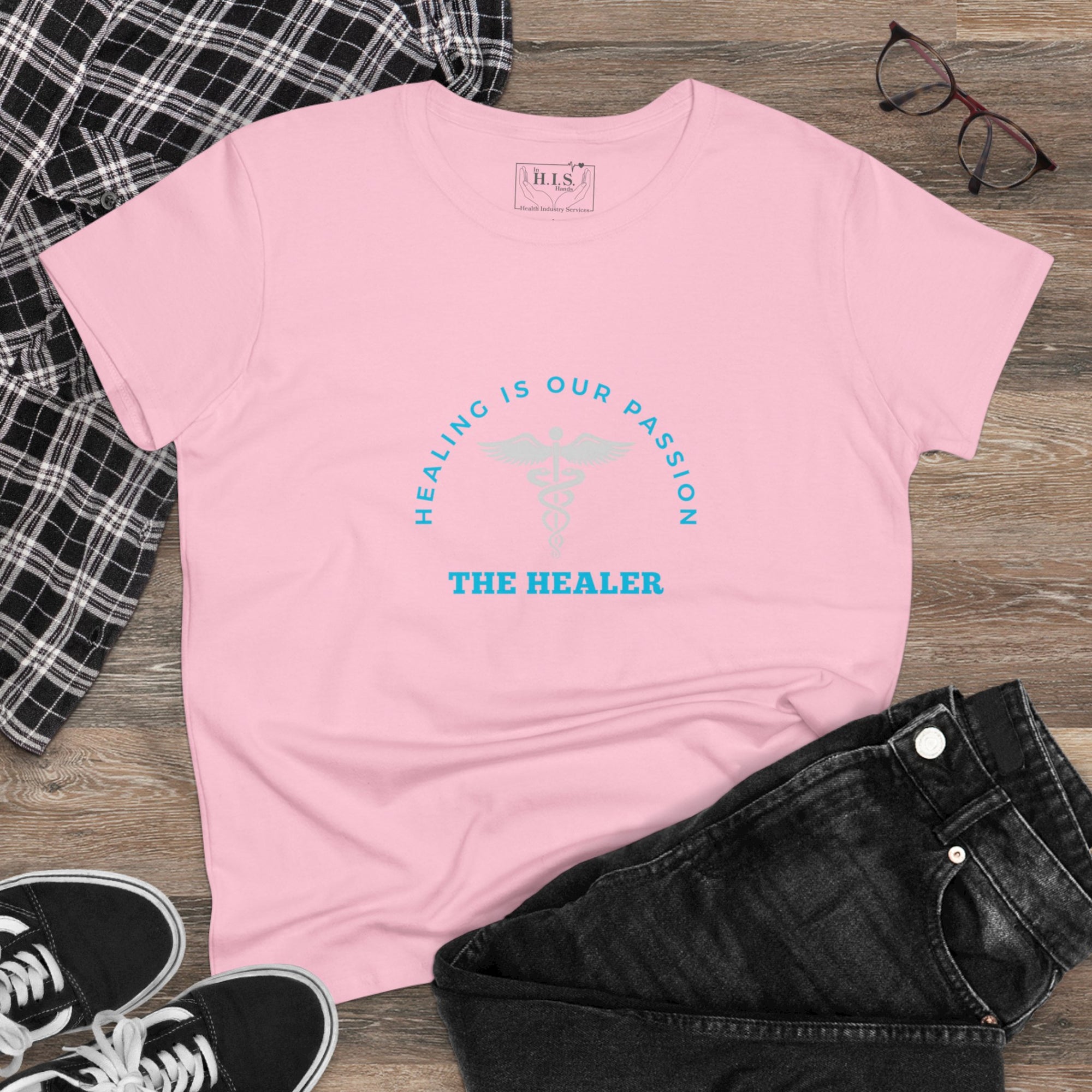 The Healer - Women's Midweight Cotton Tee