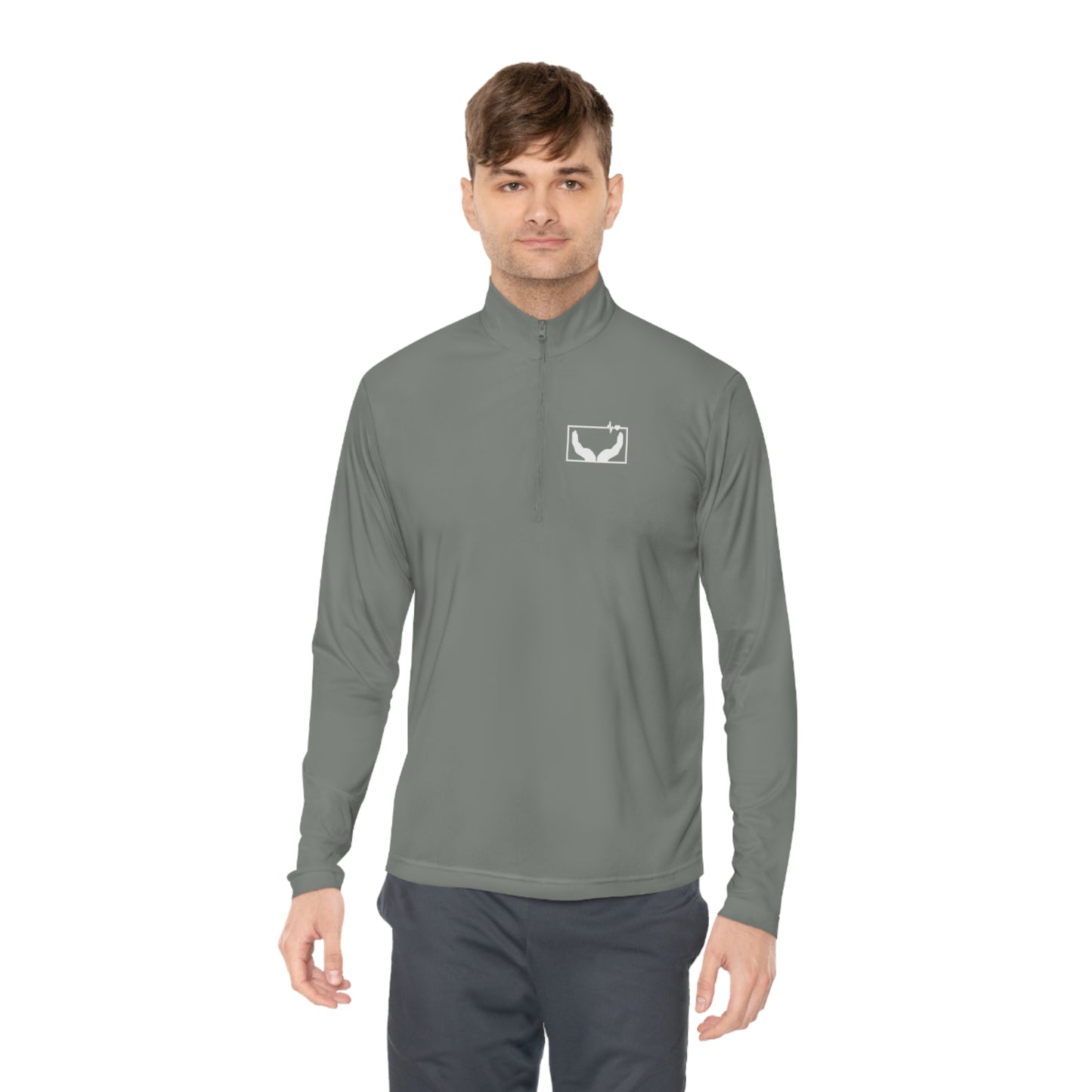 Solo Logo - Unisex Quarter-Zip Pullover