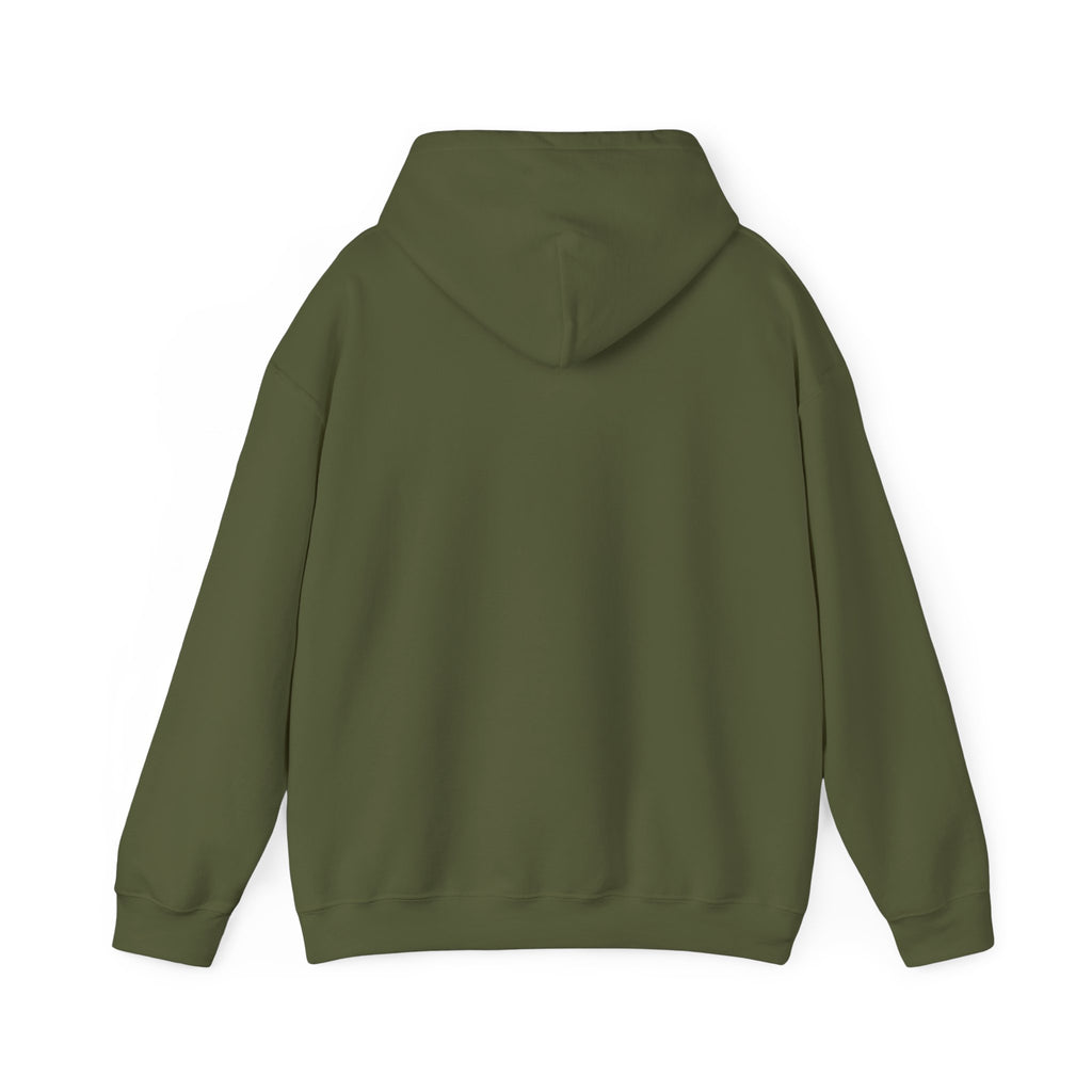 EMS Life Atlas wht icon - Unisex Heavy Blend™ Hooded Sweatshirt