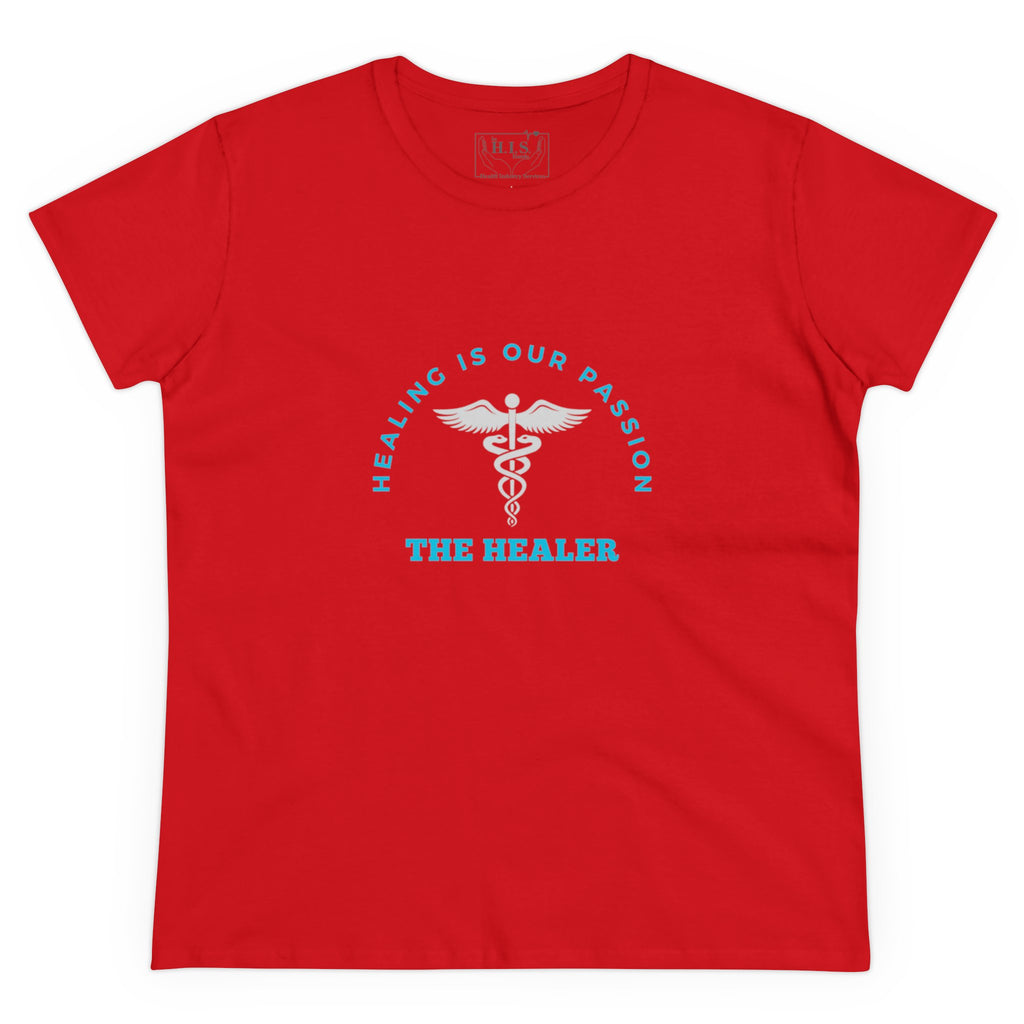 The Healer - Women's Midweight Cotton Tee