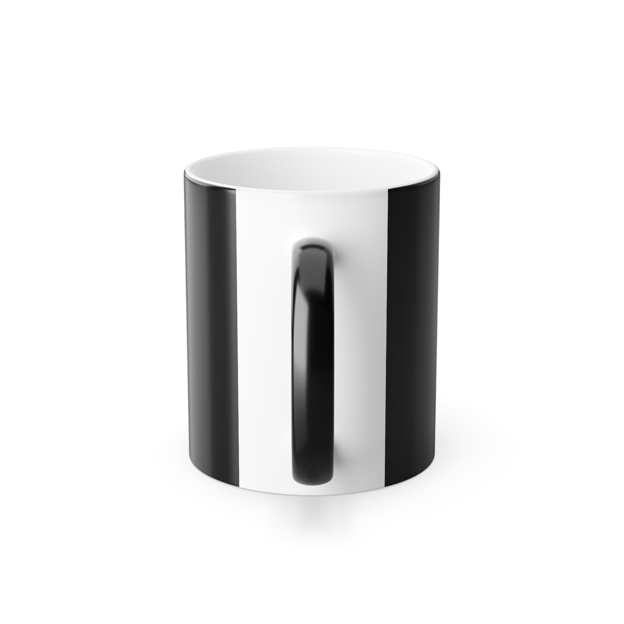 Ghost Only Logo  -  Black Morph Mug, 11oz