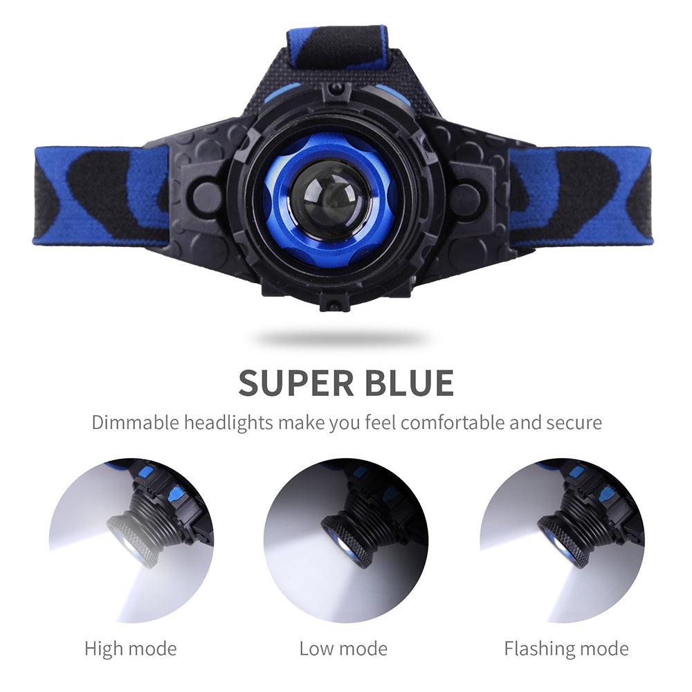 Focusing Rechargeable LED Work Headlamp