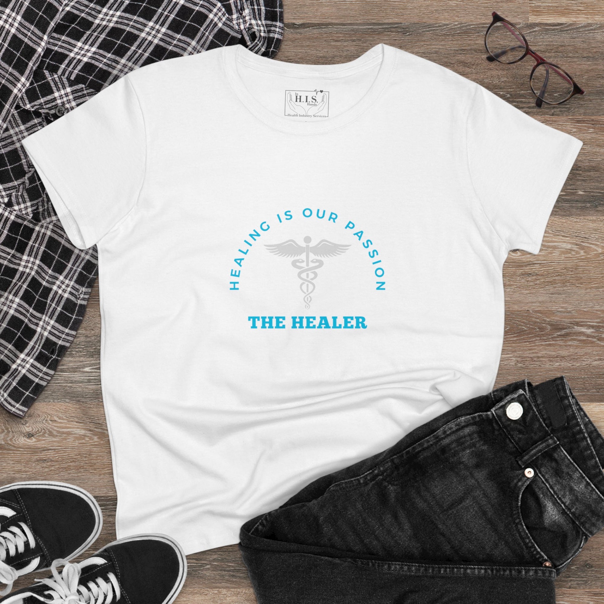 The Healer - Women's Midweight Cotton Tee