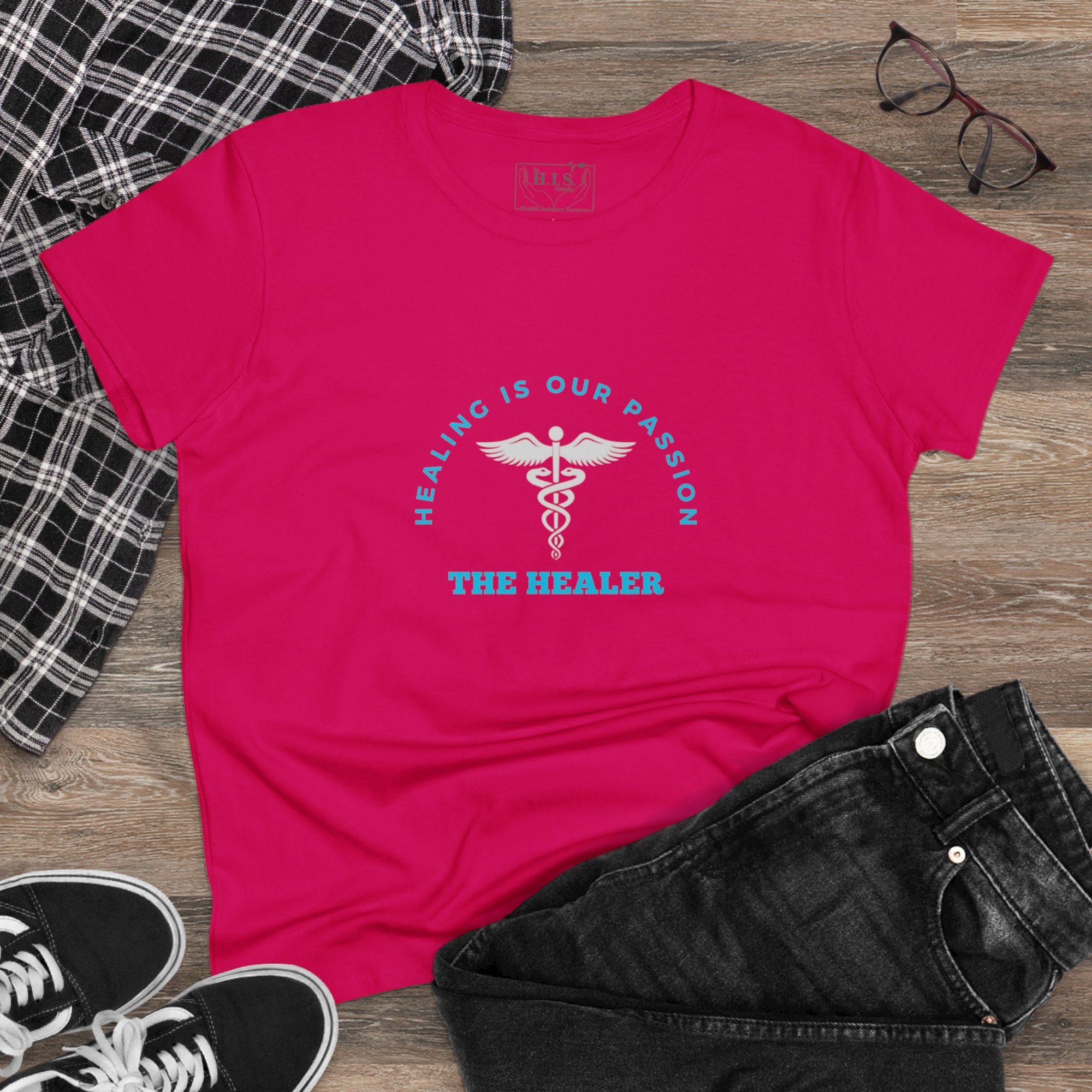 The Healer - Women's Midweight Cotton Tee