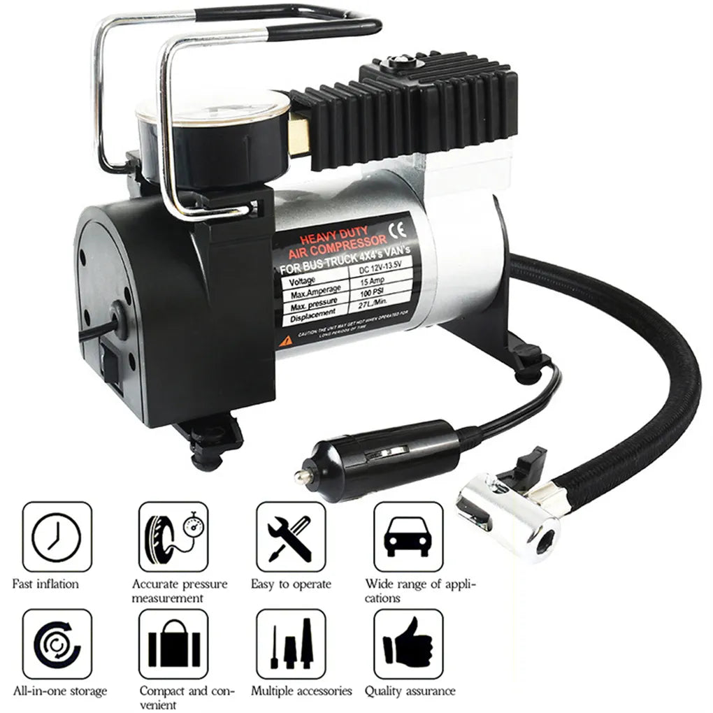 12V 220V Portable Air Compressor