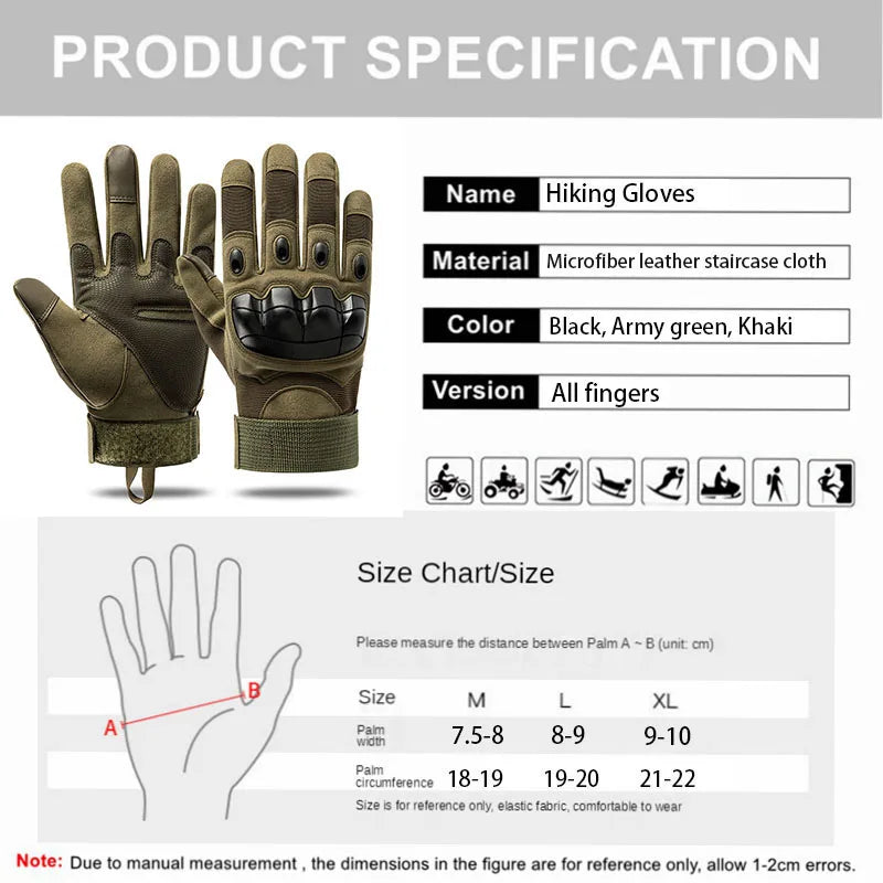 Tactical Nylon Work Gloves
