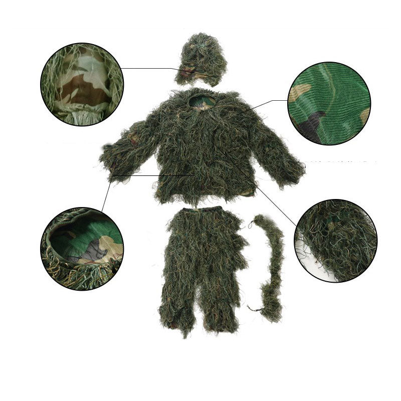 Outdoor Tactical Camouflage Ghillie Suit