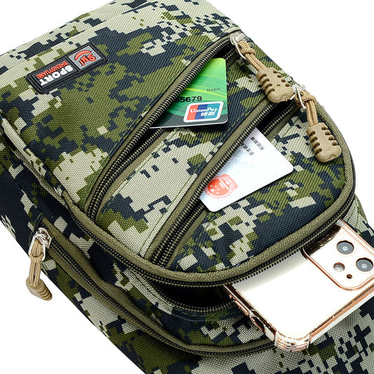 Camouflage Crossbody Messenger Bag