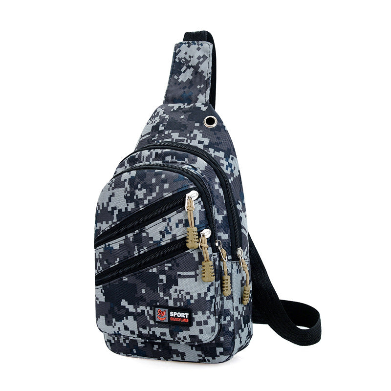 Camouflage Crossbody Messenger Bag