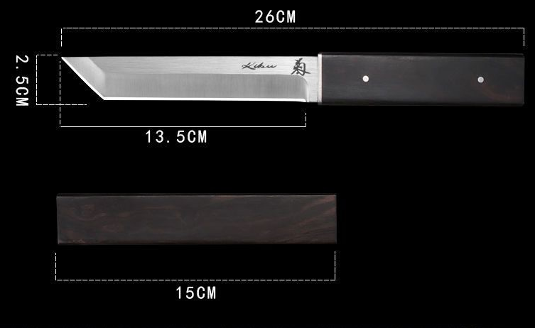 Utility Survival Straight Knife